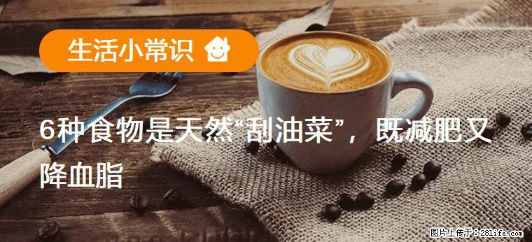 【生活小常识】6种食物是天然“刮油菜”,既减肥又降血脂 - 鹤岗生活资讯 - 鹤岗28生活网 hegang.28life.com